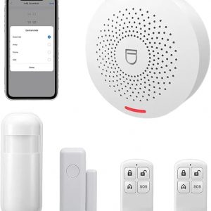 Linkind 5‑Piece Smart Wi‑Fi Alarm Starter Kit